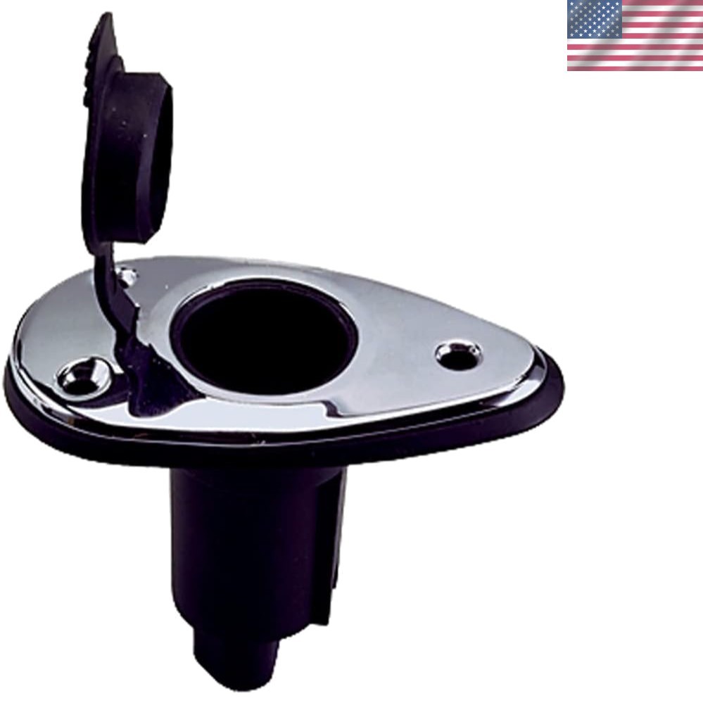Professional Grade Chrome-Plated Light Base – Ideal for LED Boat Lighting