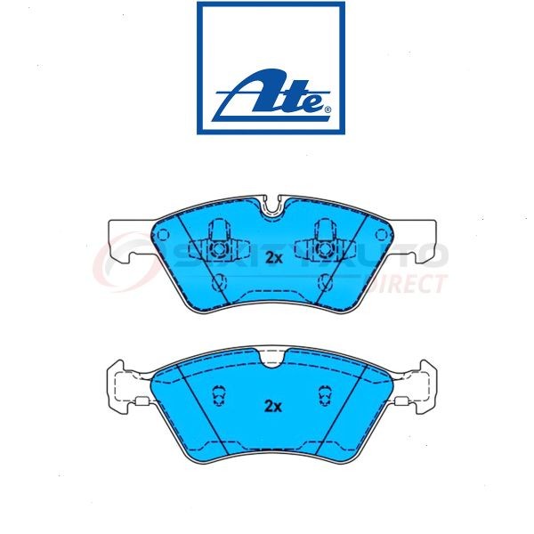 ATE Front Disc Brake Pad Set for 2010-2012 Mercedes-Benz GL350 – Braking lo