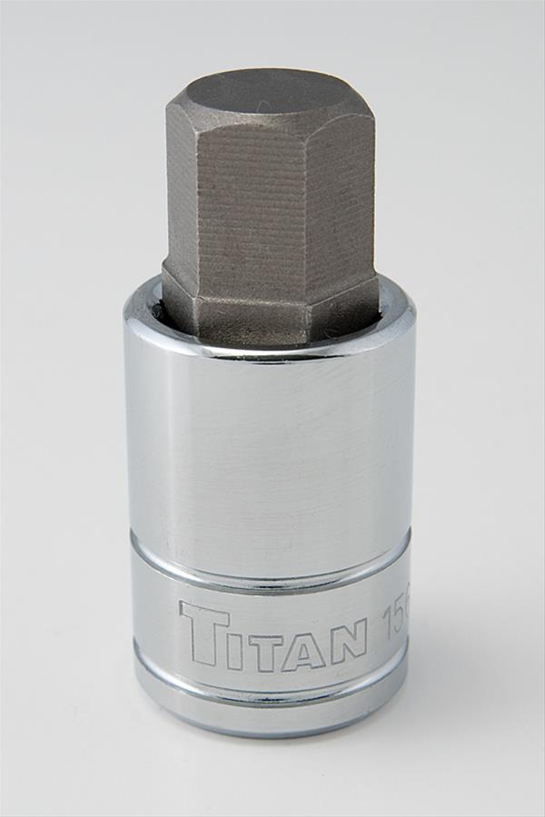 Titan Tools 15614 Hex Bit Socket 1/2″ Drive 14mm Chrome