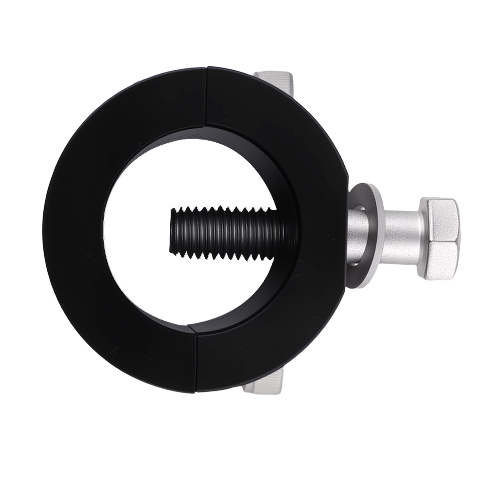 Bolt-On Steering Damper Mount for Jeep Wrangler JL JLU JT 2018-2025 Black Steel