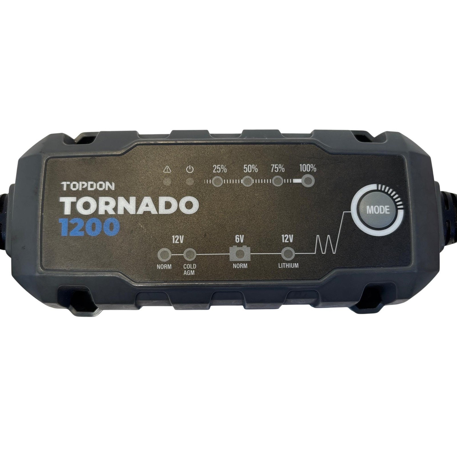 TOPDON Tornado1200 Smart Battery Charger 1.2A IP65 6V/12V TORNADO1200
