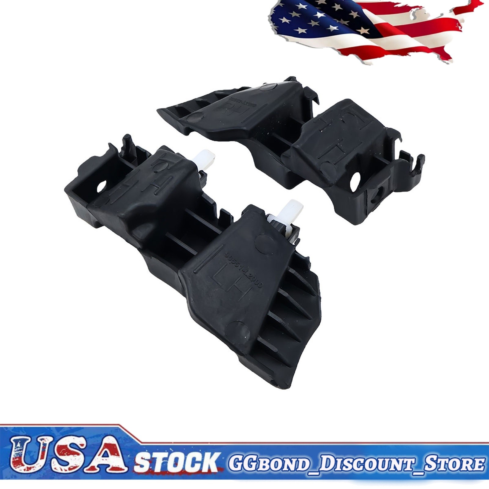 For 2021-2024 Kia K5 Front Left Right Side Bumper Side Bracket