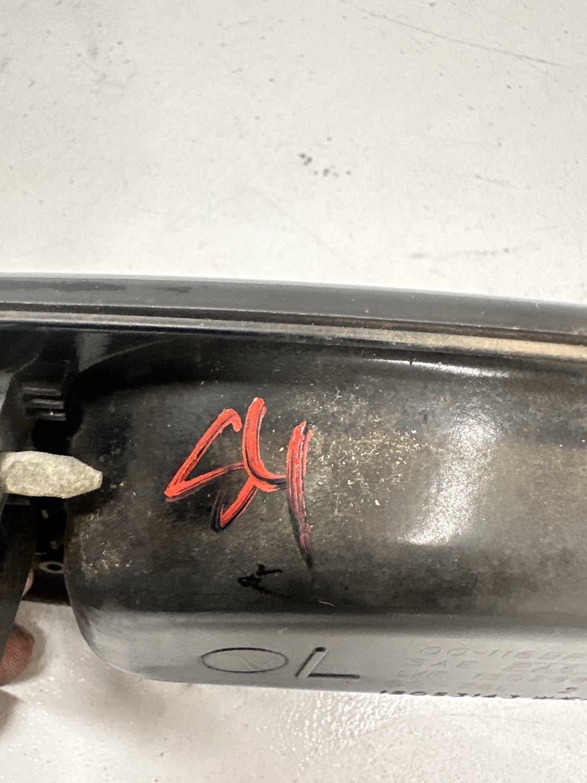 2000-2006 Outer Door Handle Rear Left LH Black OEM Cadillac Chevrolet GMC T13