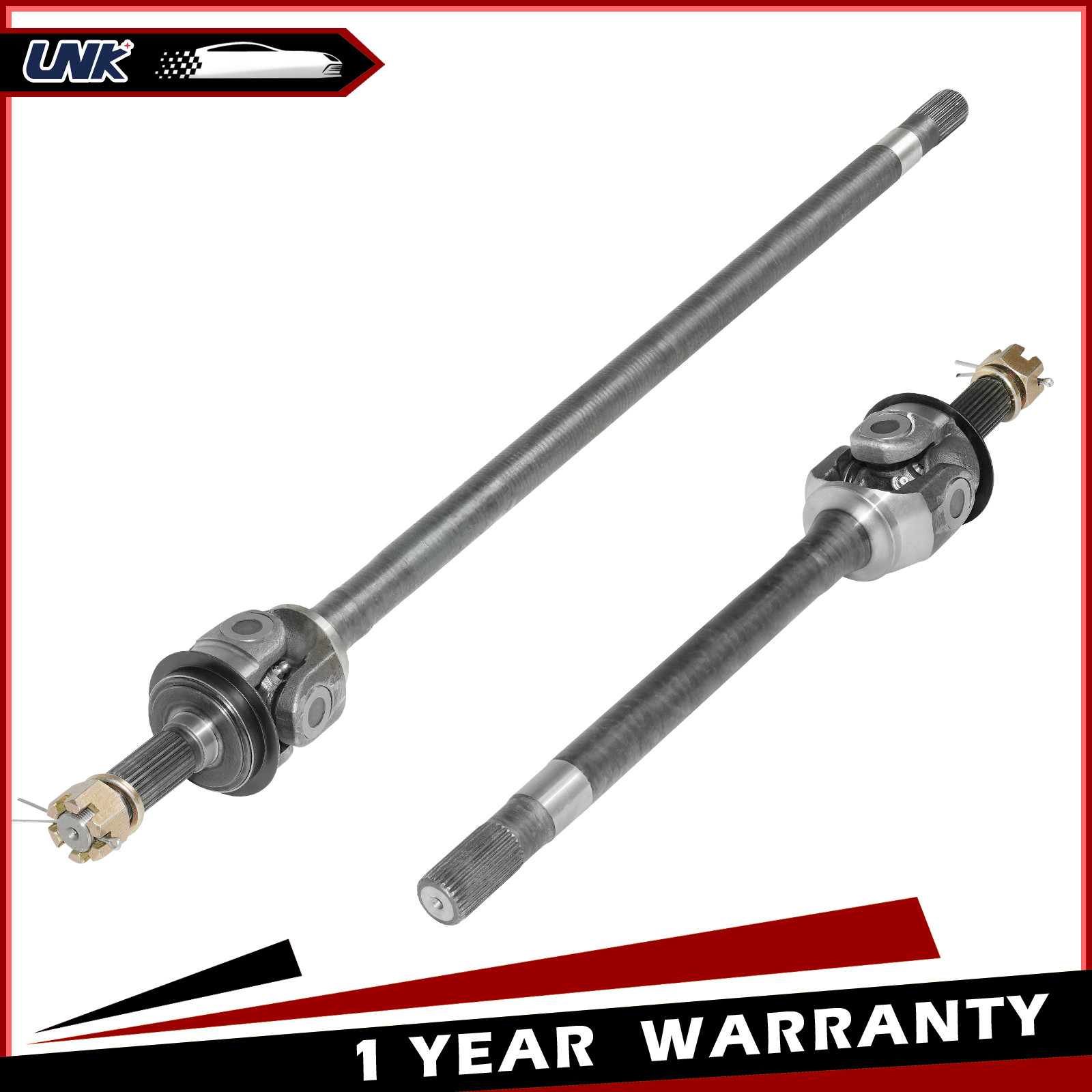 Front Left & Right Axle Shaft Assembly for Jeep Cherokee 97-01 Wrangler 97-06