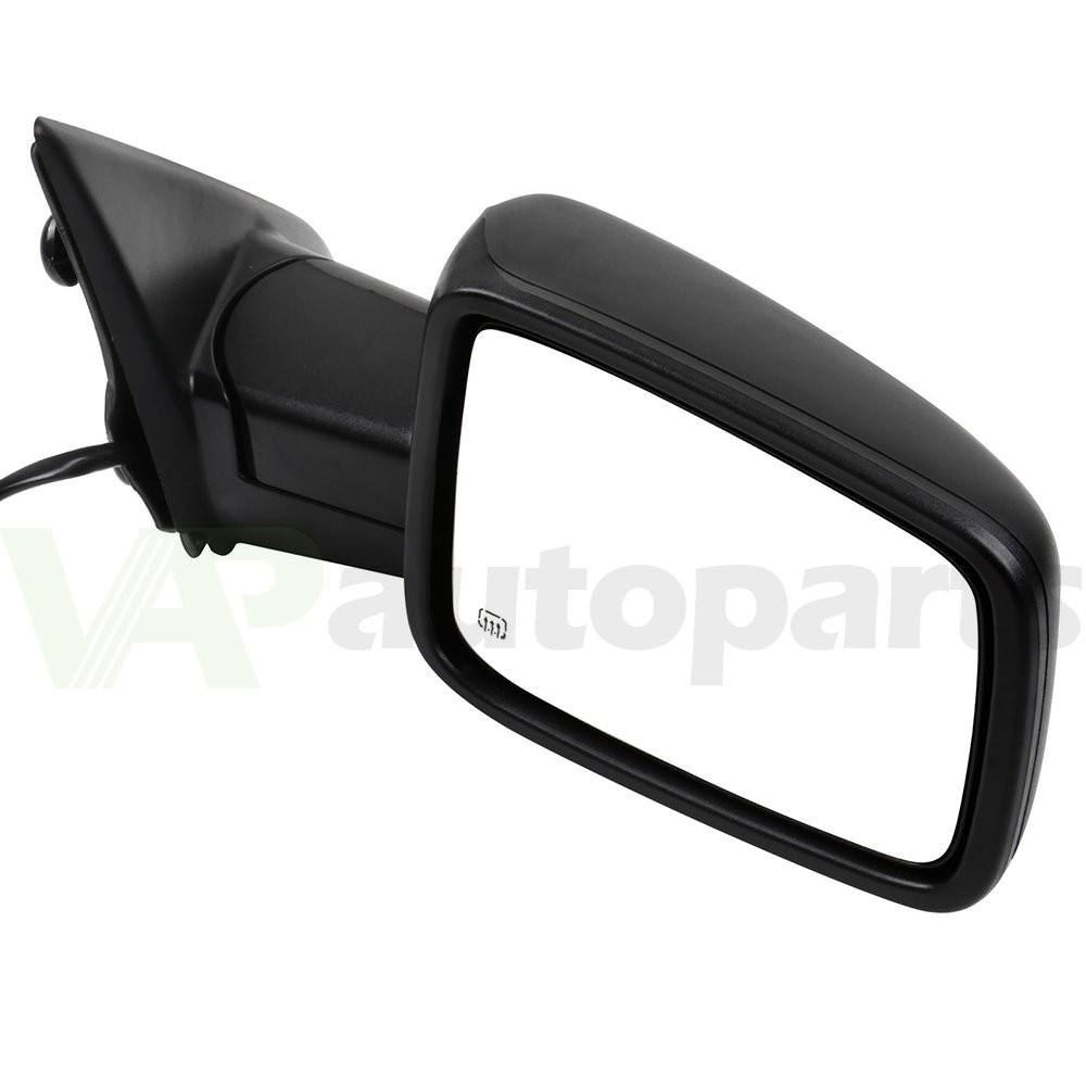 RH Hand Power Heated Side Signal Manual Fold Black Mirror Fits 09-15 Dodge Ram