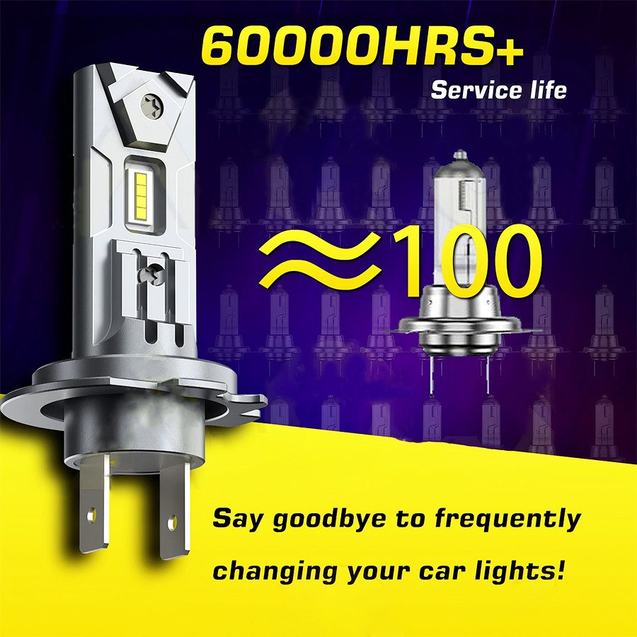 For 2016-2018 Kia Sorento LED Headlight Bulbs White High/Low H7 H7 50,000 hours