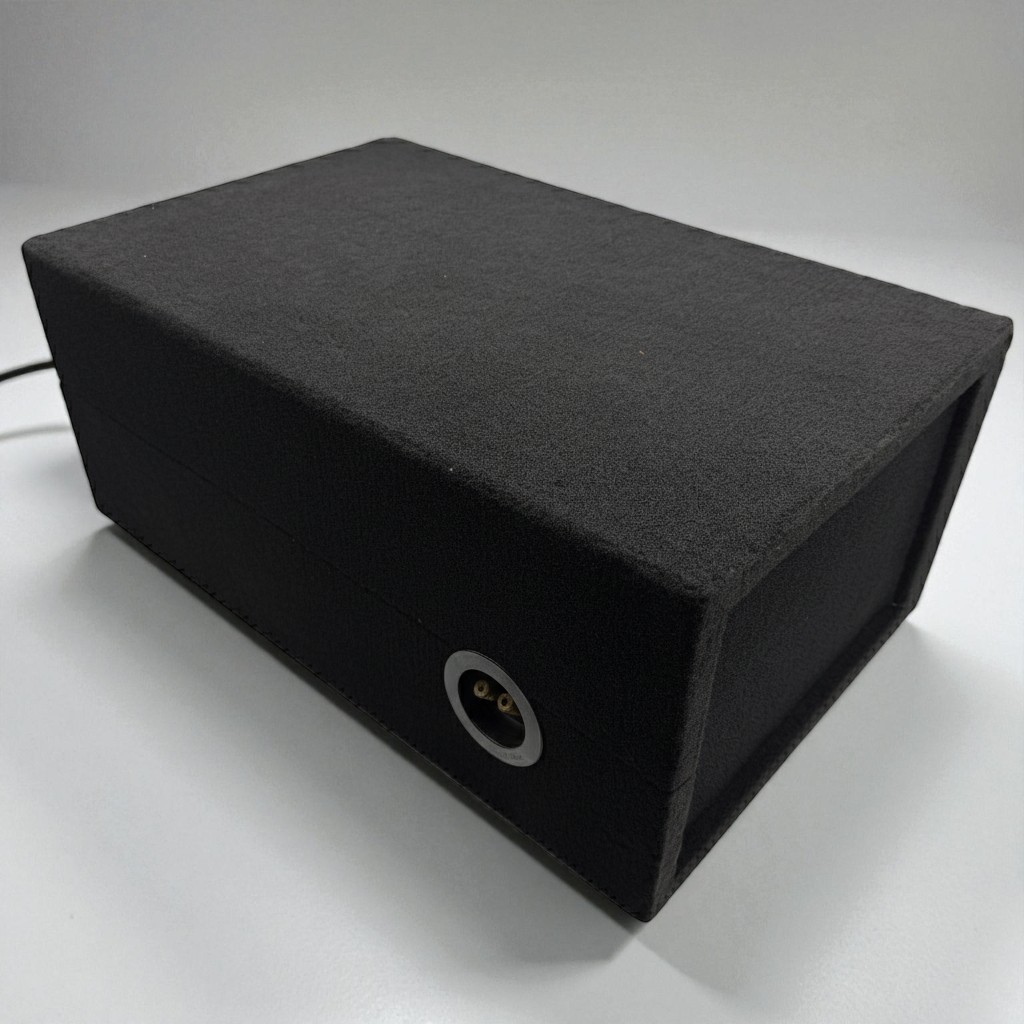 Single Custom Kerf-Ported Sub Woofer Enclosure Box for 8” Subwoofer (1.00 Cu ft)
