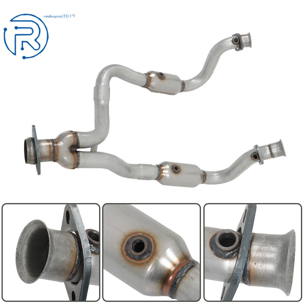 Front Y-Pipe Catalytic Converter For 2008-2010 F-250 F-350 Super Duty 5.4L 6.8L