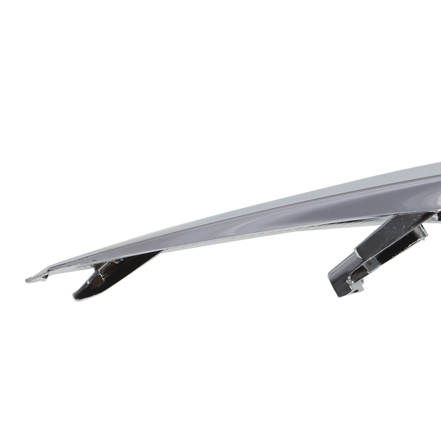 Right Front Bumper Molding Upper Grille Trim Chrome For Mazda CX-30 2020-2023