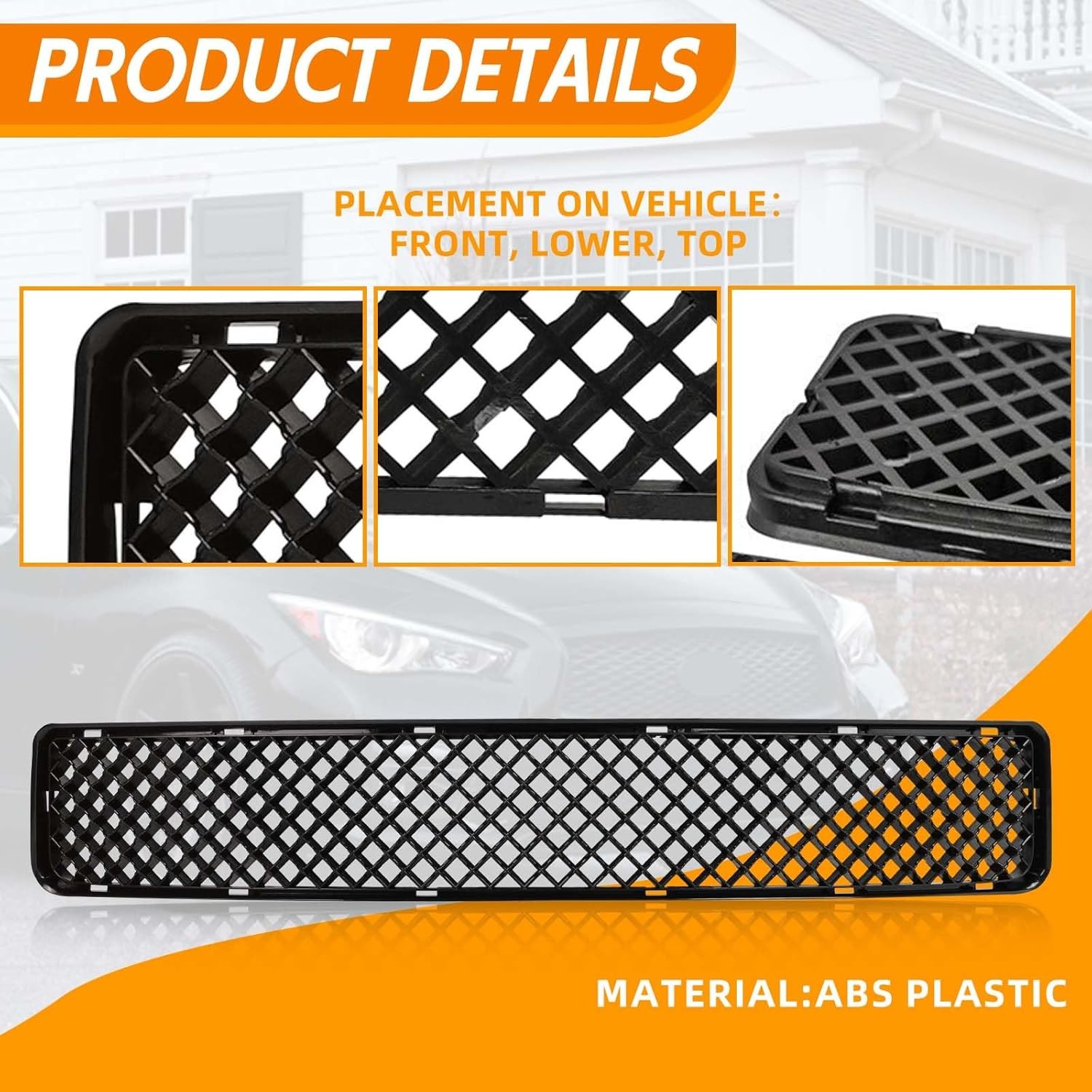 YLT AUTO Front Bumper Guard Grille Fit 2005-2010 for Scion Tc Smt10600…