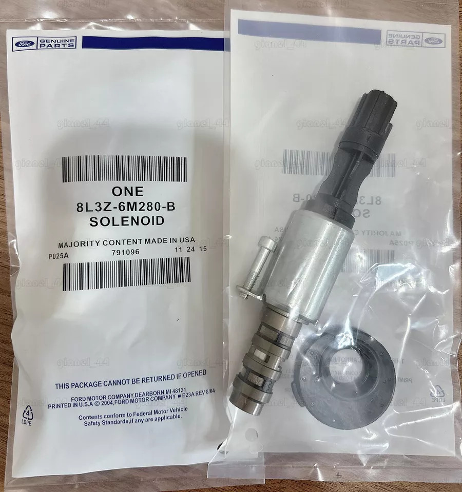 2PC Genuine Ford Solenoid 8L3Z-6M280-B VCT For 04-10 F-150 Expedition 4.6L 5.4L