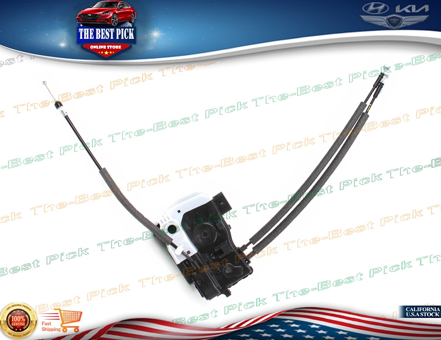 GENUINE LOCK ACTUATOR DOOR FRONT RIGHT HYUNDAI TUCSON 2011-2015 813202S010