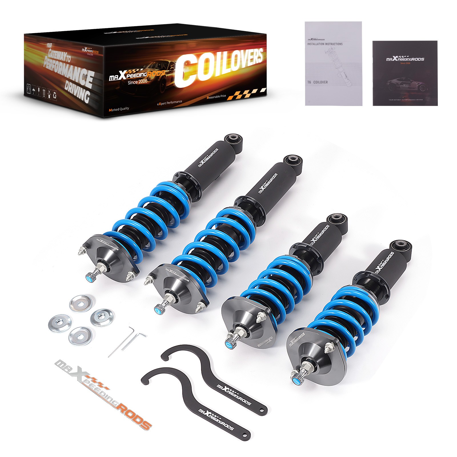 MaXpeedingrods 24 Ways Damper Coilovers Suspension Set For Mazda Miata MX5 NA NB