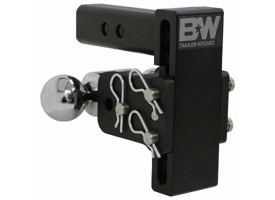 B&W Tow & Stow 2-Ball Mount 2″ Hitch 5″ Drop 5-1/2″ Rise 10K Black FREE SHIPPING