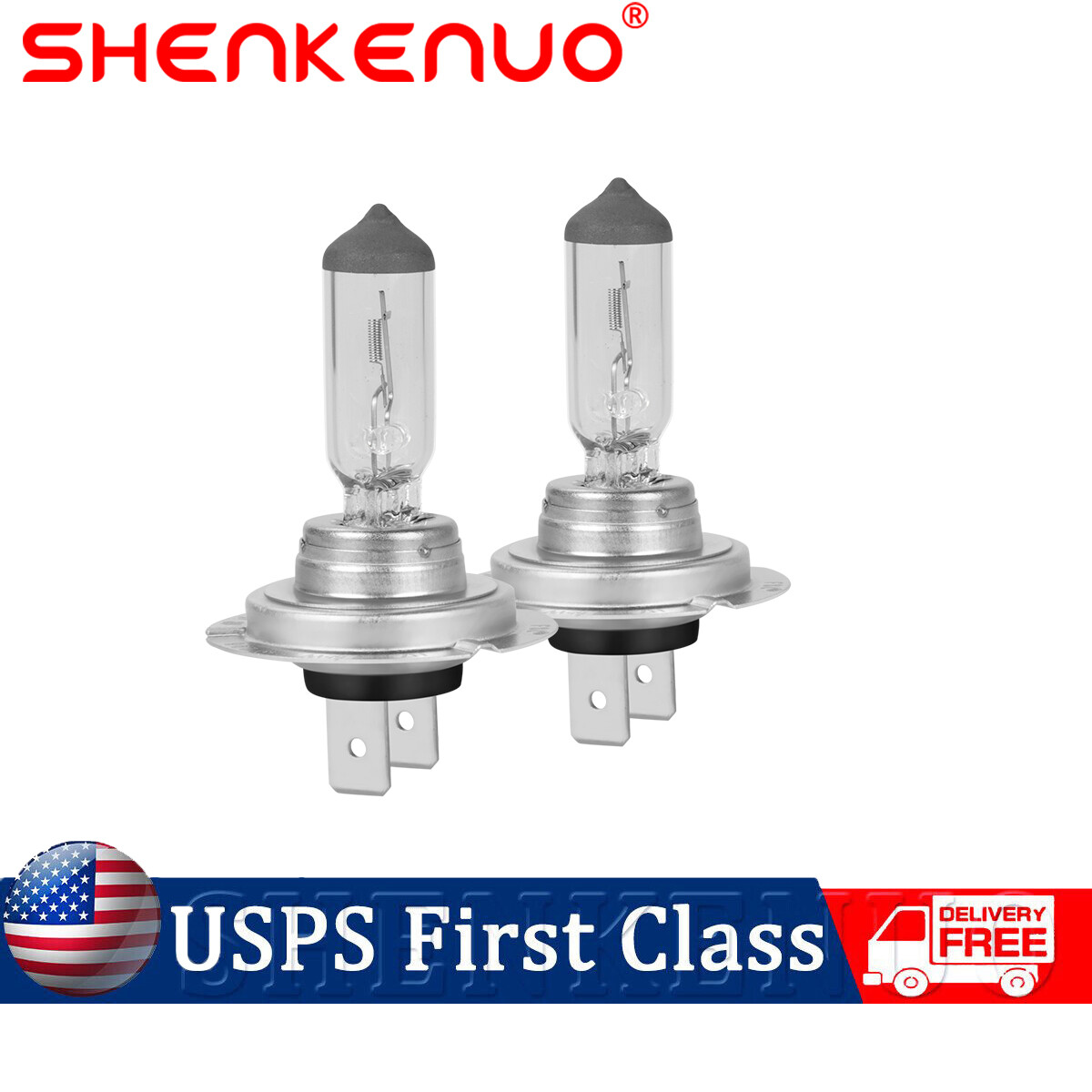 H7 55W Halogen Headlight Bulbs warm White Car Lamp Light 12V Bulb Headlamp