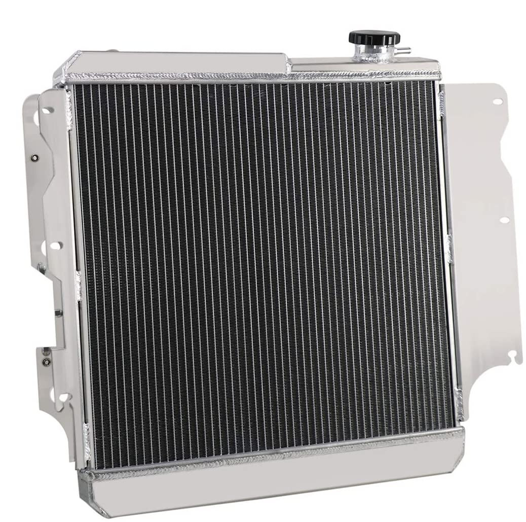 3 Row Aluminum Radiator For 1987-2006 Jeep Wrangler TJ YJ 2.4 2.5L 4.0 4.2L 2000