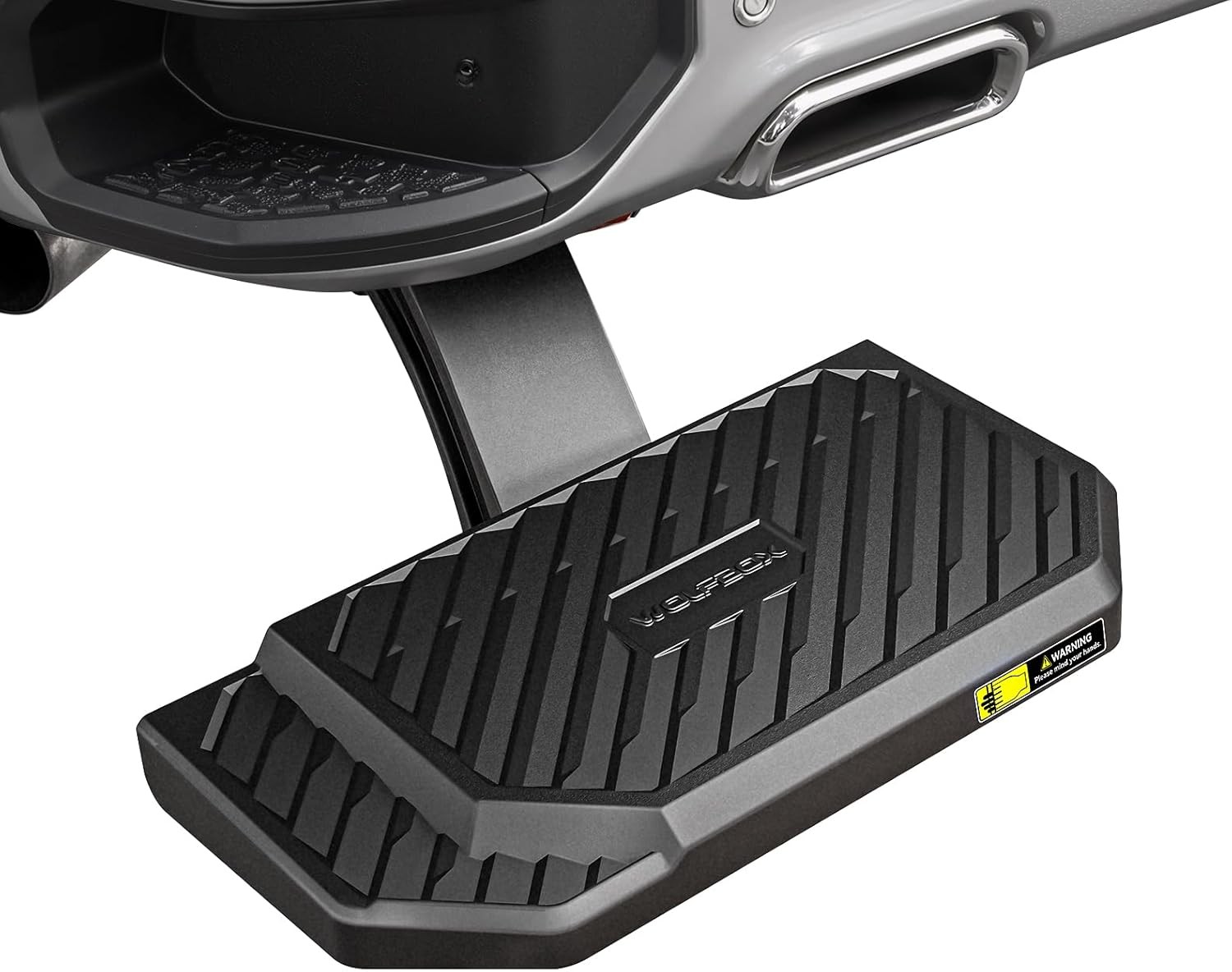 WOLFBOX Retractable Bed Step for 2019-2026 Chevy Silverado & GMC Sierra 1500