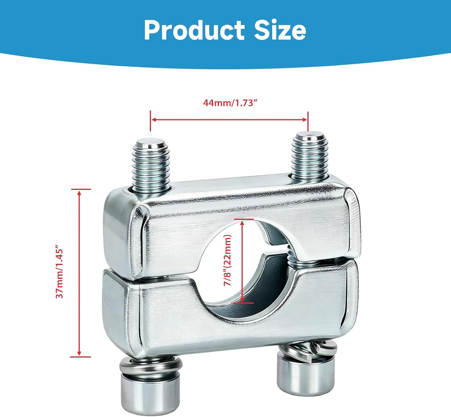7/8″ 22mm Handlebar Risers For Razor MX350 MX400 ZR350 MX650 MX500 SX350 SX500