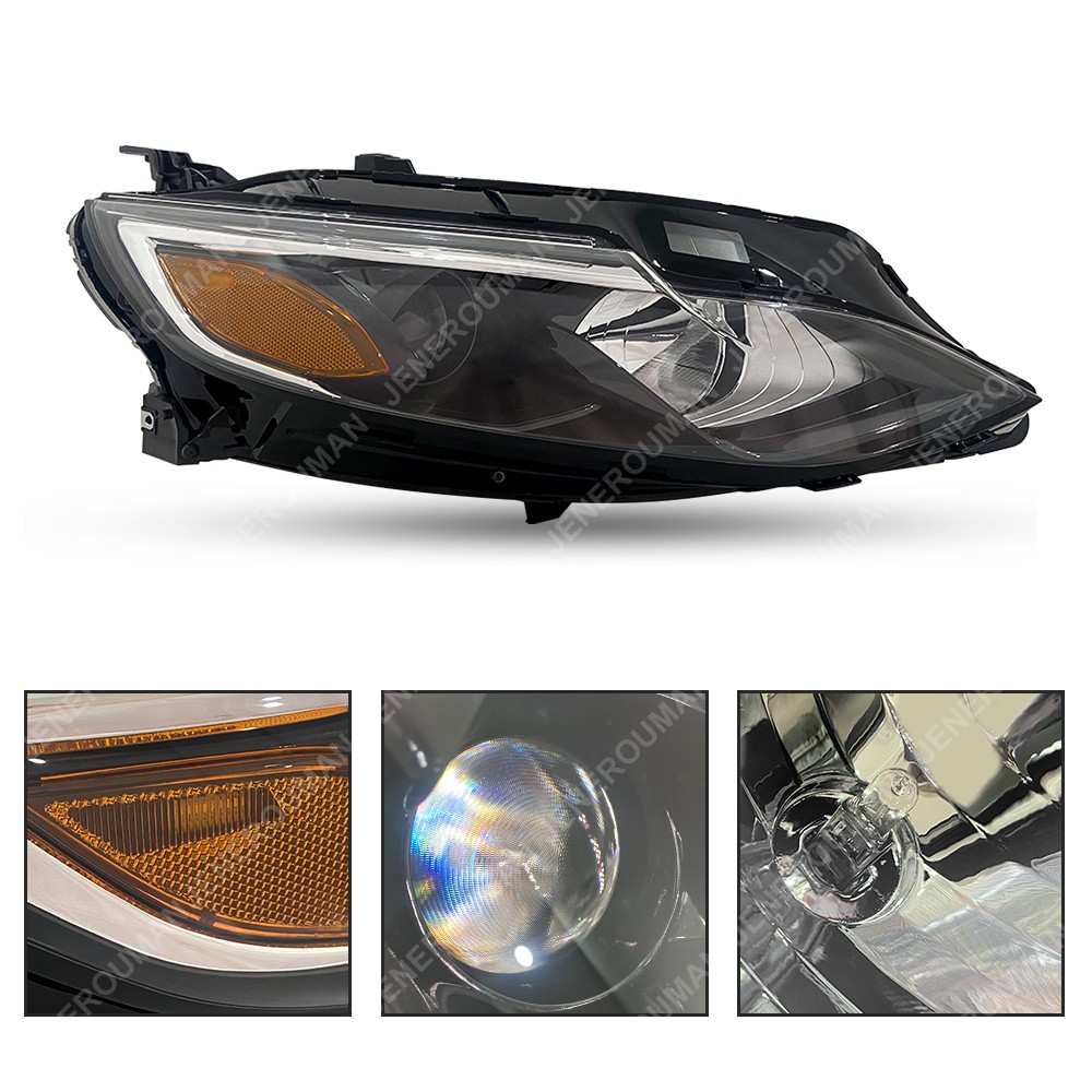 Headlight Assembly Fit For 2019-2025 Chevrolet Malibu Halogen Headlamp W /Bulb