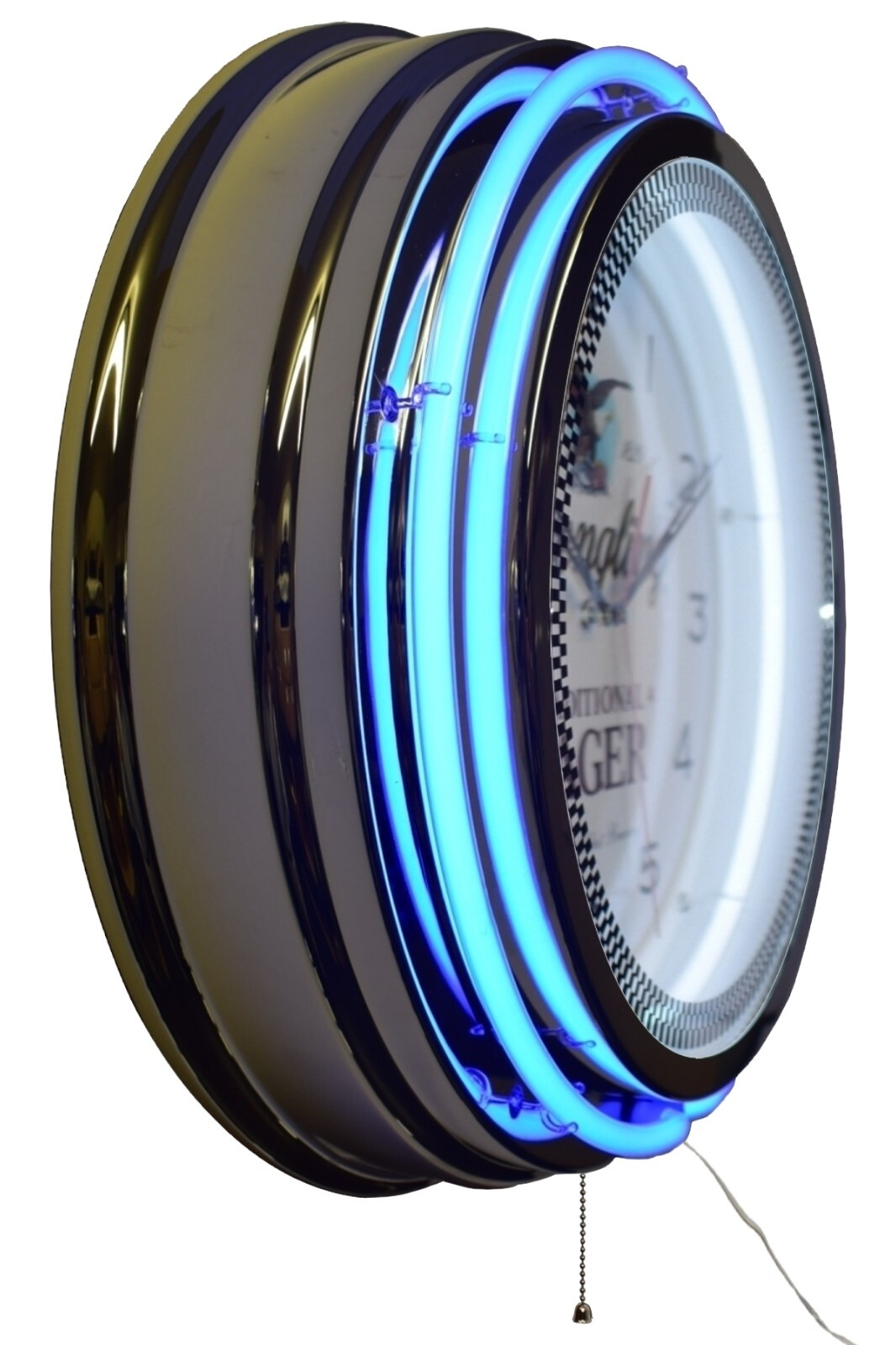 19″ Yuengling Traditional Lager Double Neon Clock Man Cave Pub Bar Decor (Blue)