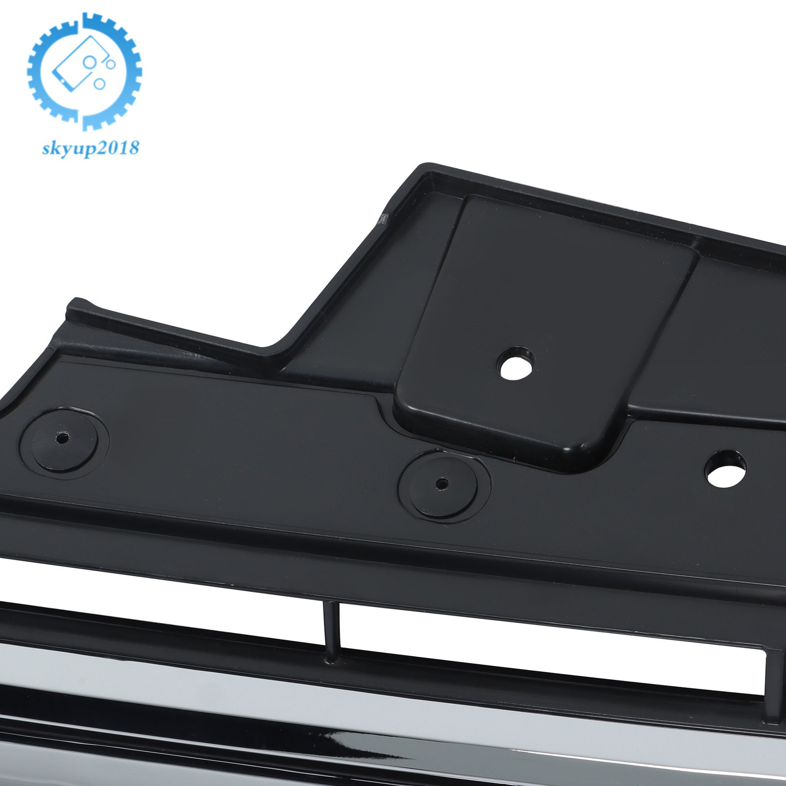 Grille Chrome Without Camera Hole Front Upper Side For Cadillac Escalade 2015-20