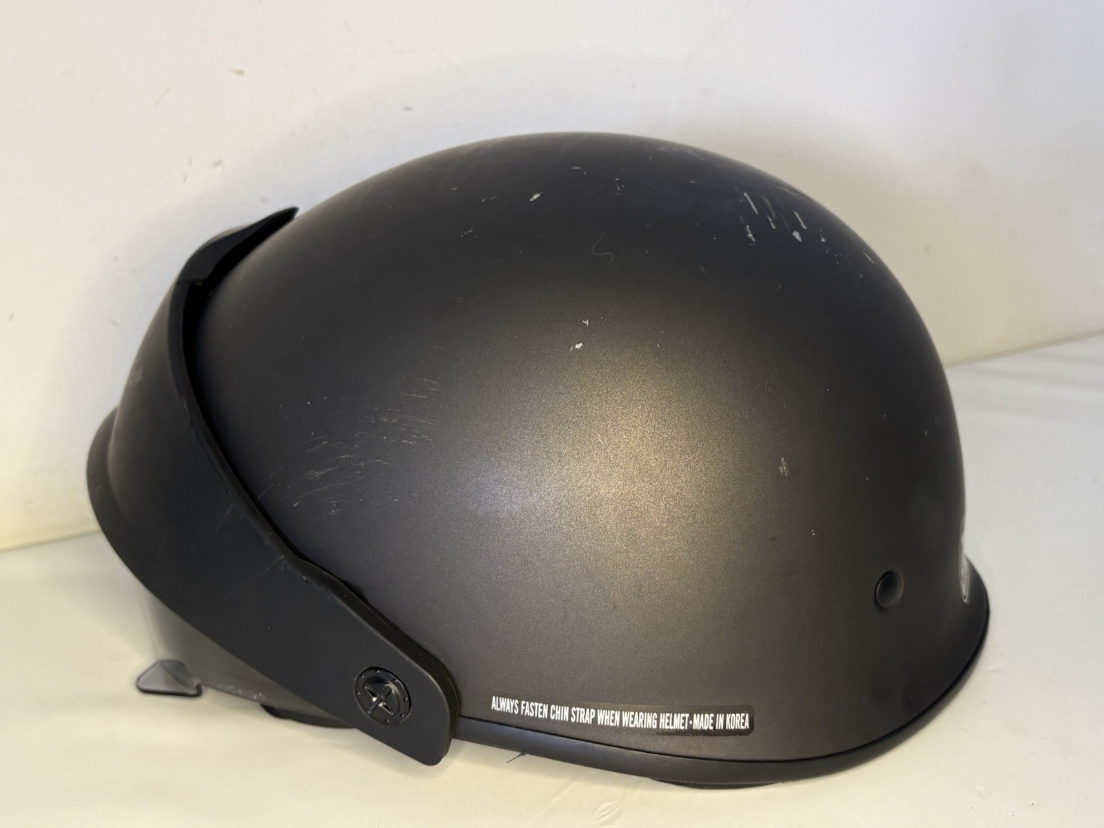 Harley-Davidson HD-J06 Ultra-Light DOT XL Half Helmet Matte Black