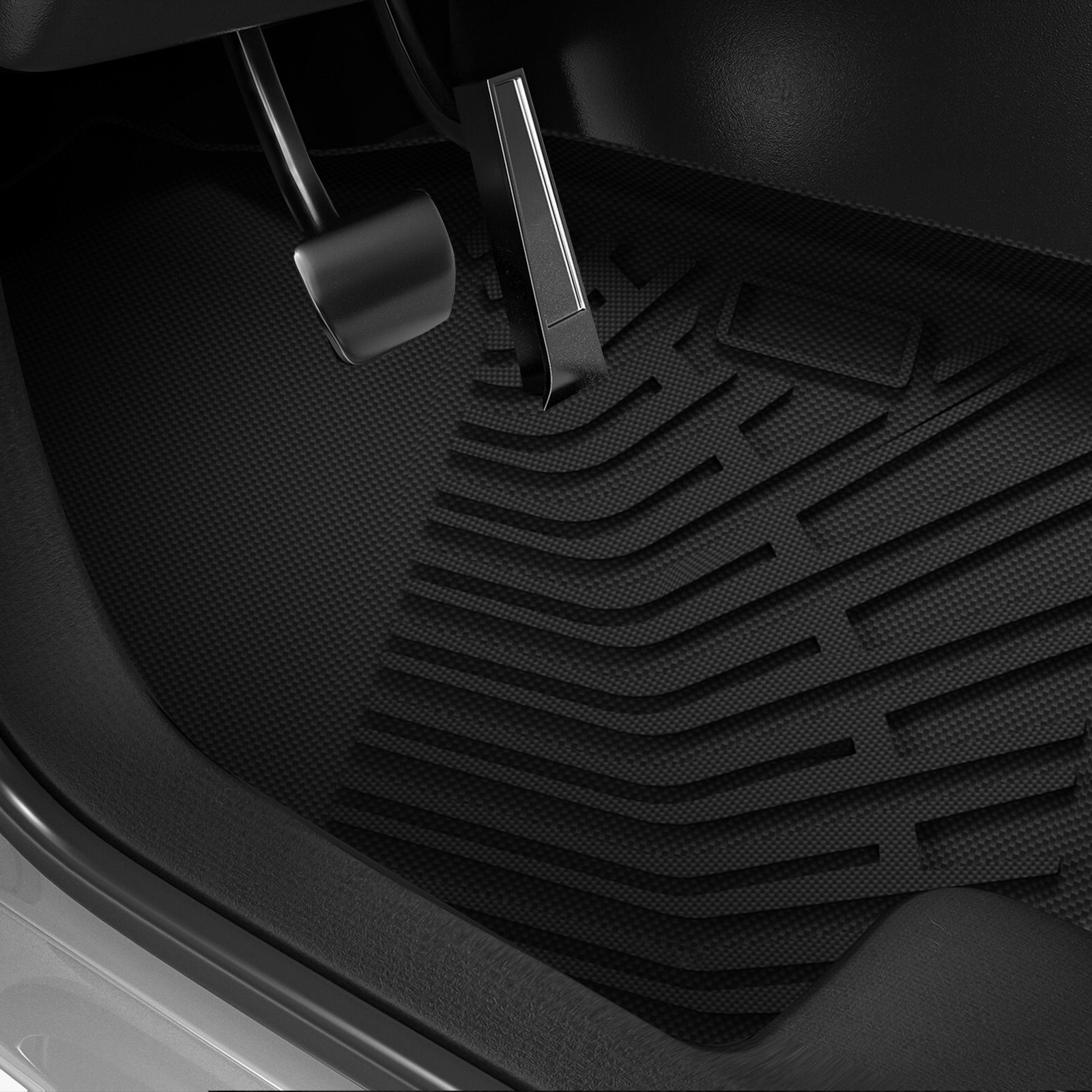 3D All Weather Floor Mats For 2007-2012 Toyota RAV4 Automatic Only Car Liners US