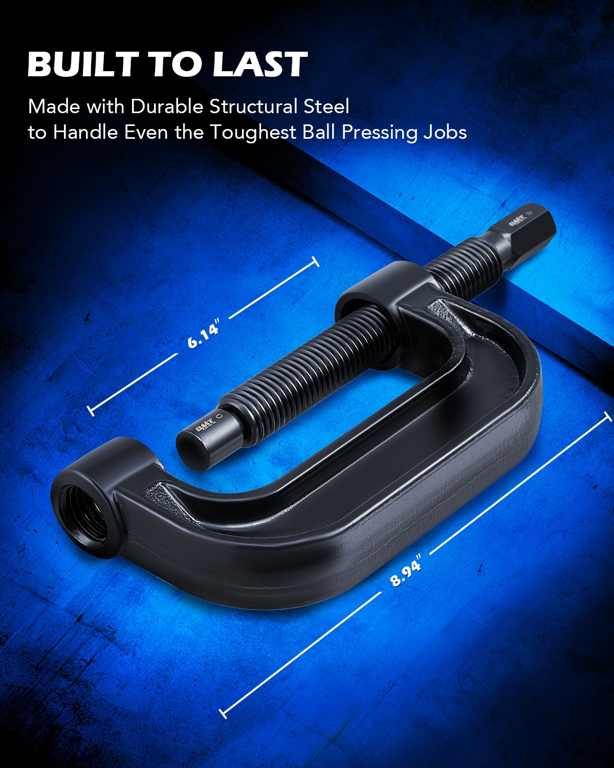 OMT Heavy Duty 4 in 1 Ball Joint Press U Joint Removal Tool Kit w 4 x 4 Adapters