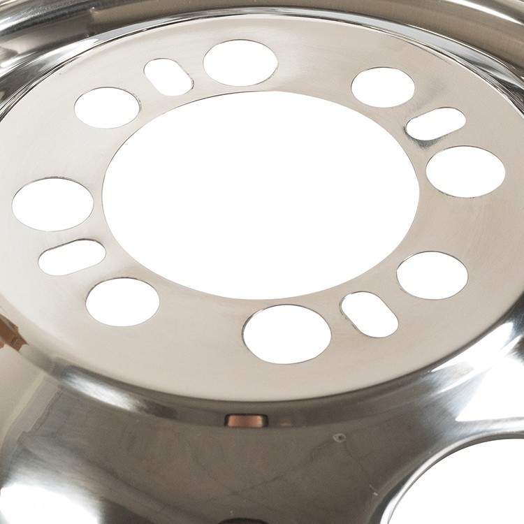 16″ 8 Lugs Wheel Simulator Stainless Steel Set For 2008-2021 Ford E350/E450 Van