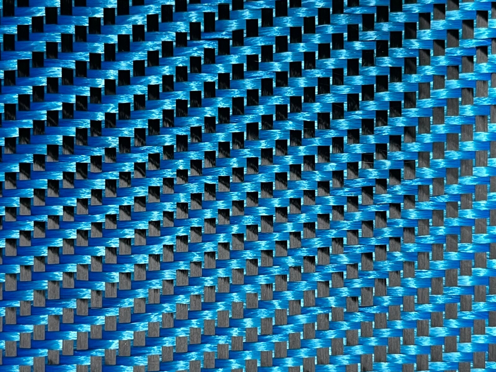 50″ Blue Carbon Fiber Color Hybrid Cloth (3k, 5.7oz, 50″ x 36″)