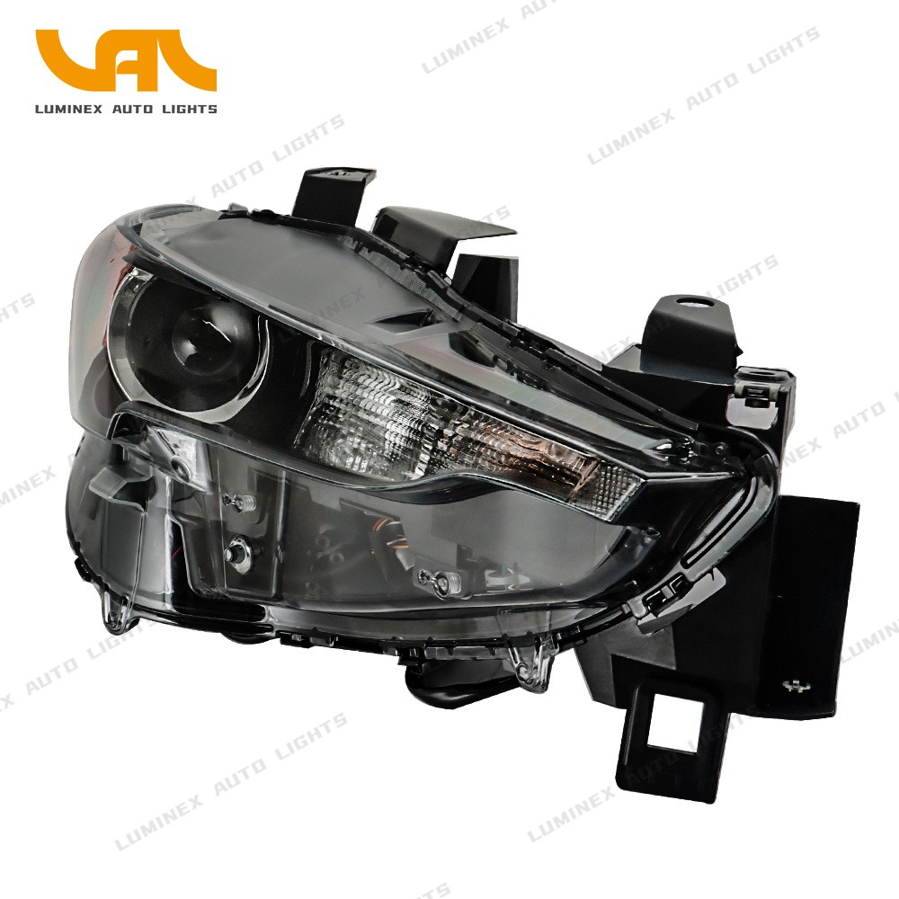 Headlight Assembly For Mazda CX5 2017-2021 LED Black Housing Clear Lens Right RH