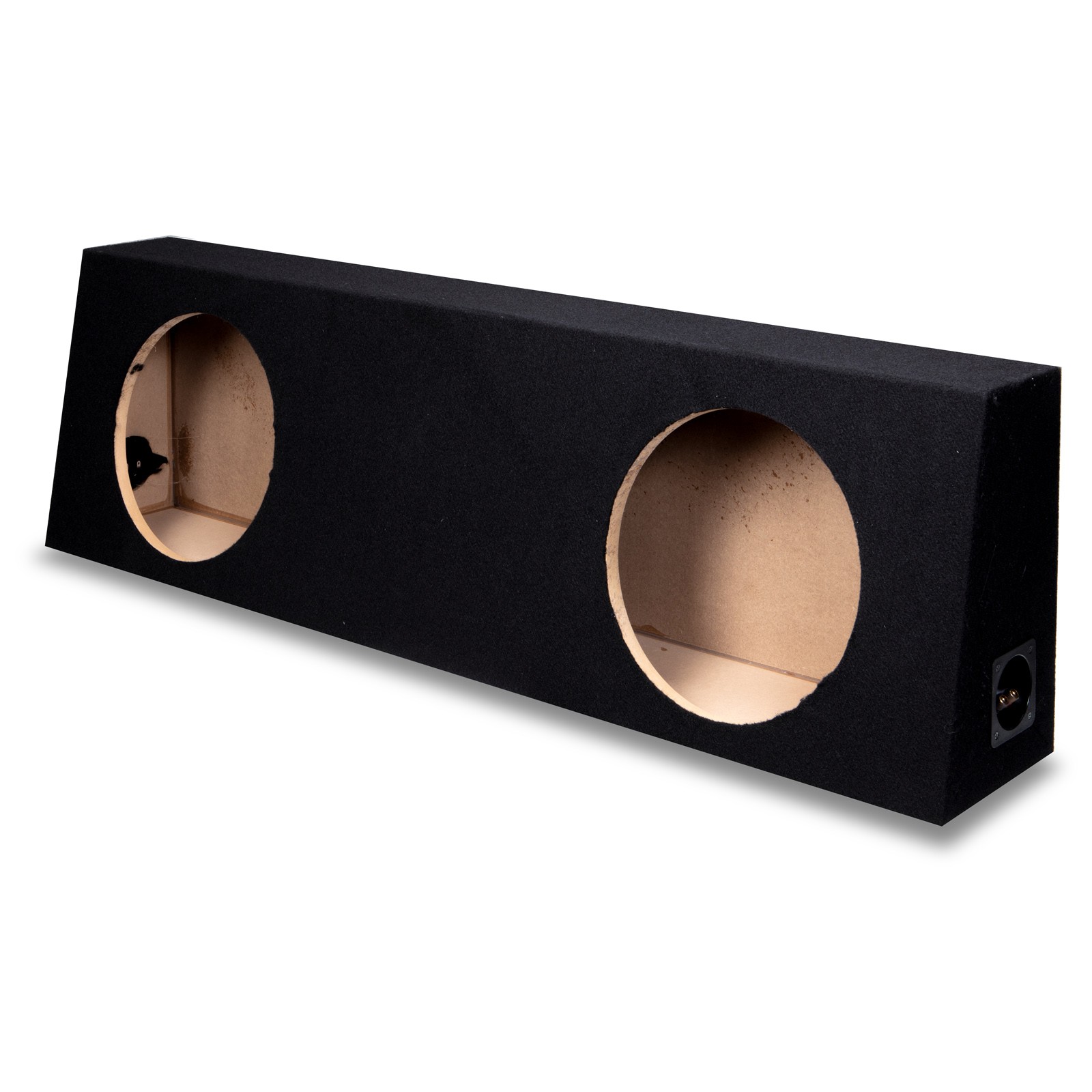 Dual 12″ Subwoofer Regular Standard Cab Truck Sub Box Enclosure Speaker Audio
