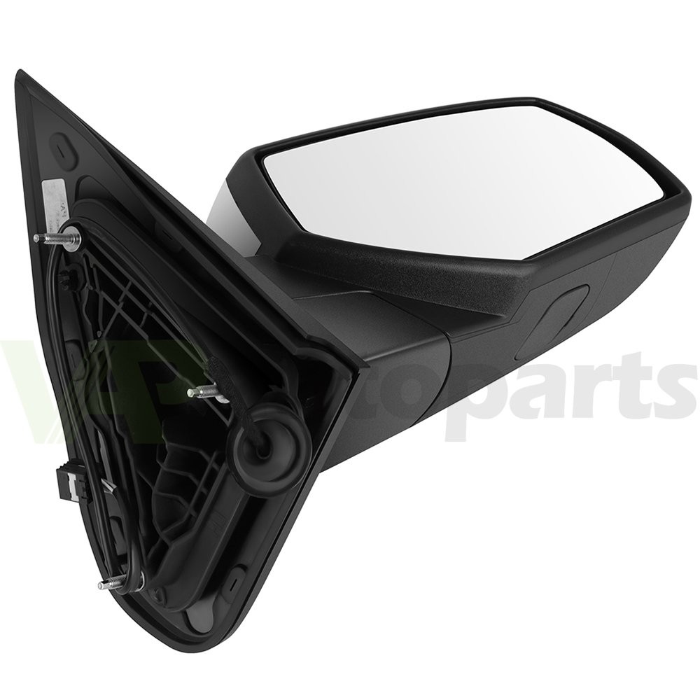 RH Side For 2015-2018 Silverado Chrome Power Heated Manual Fold Mirror