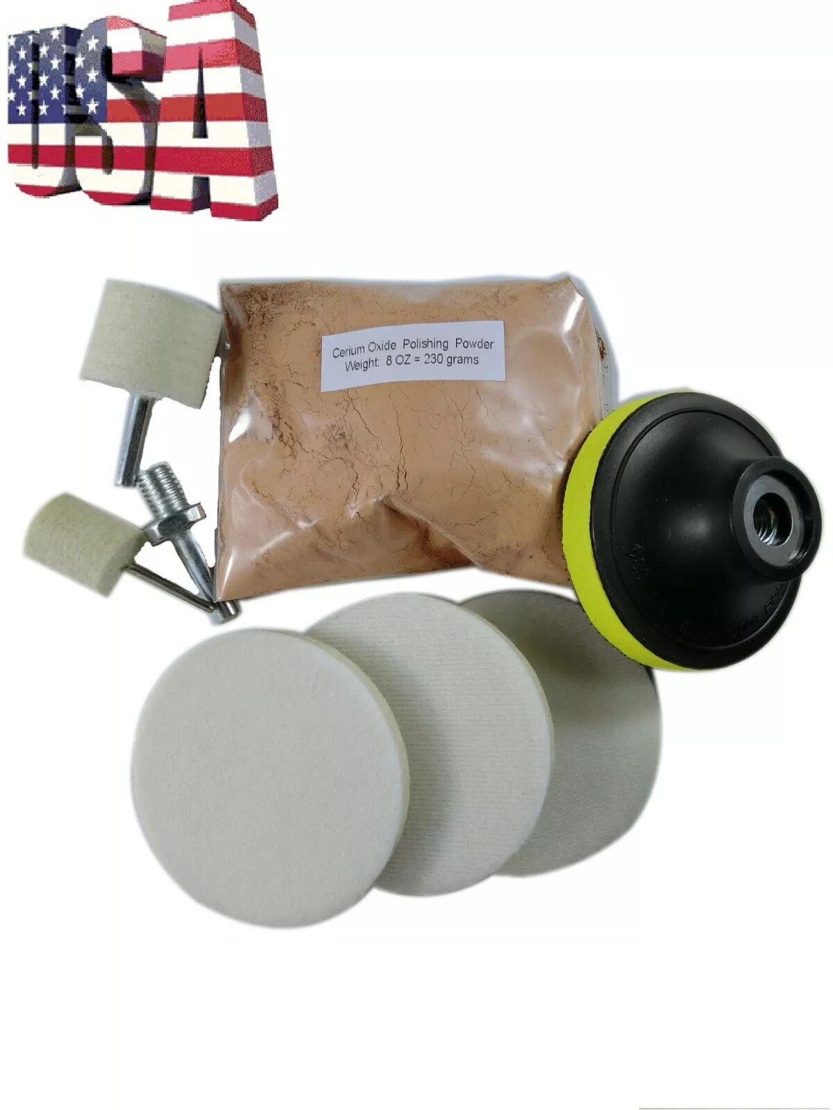 LSMIITTH Windshield Scratch Removal, Glass Polishing Kit, Windscreen Repair Kit