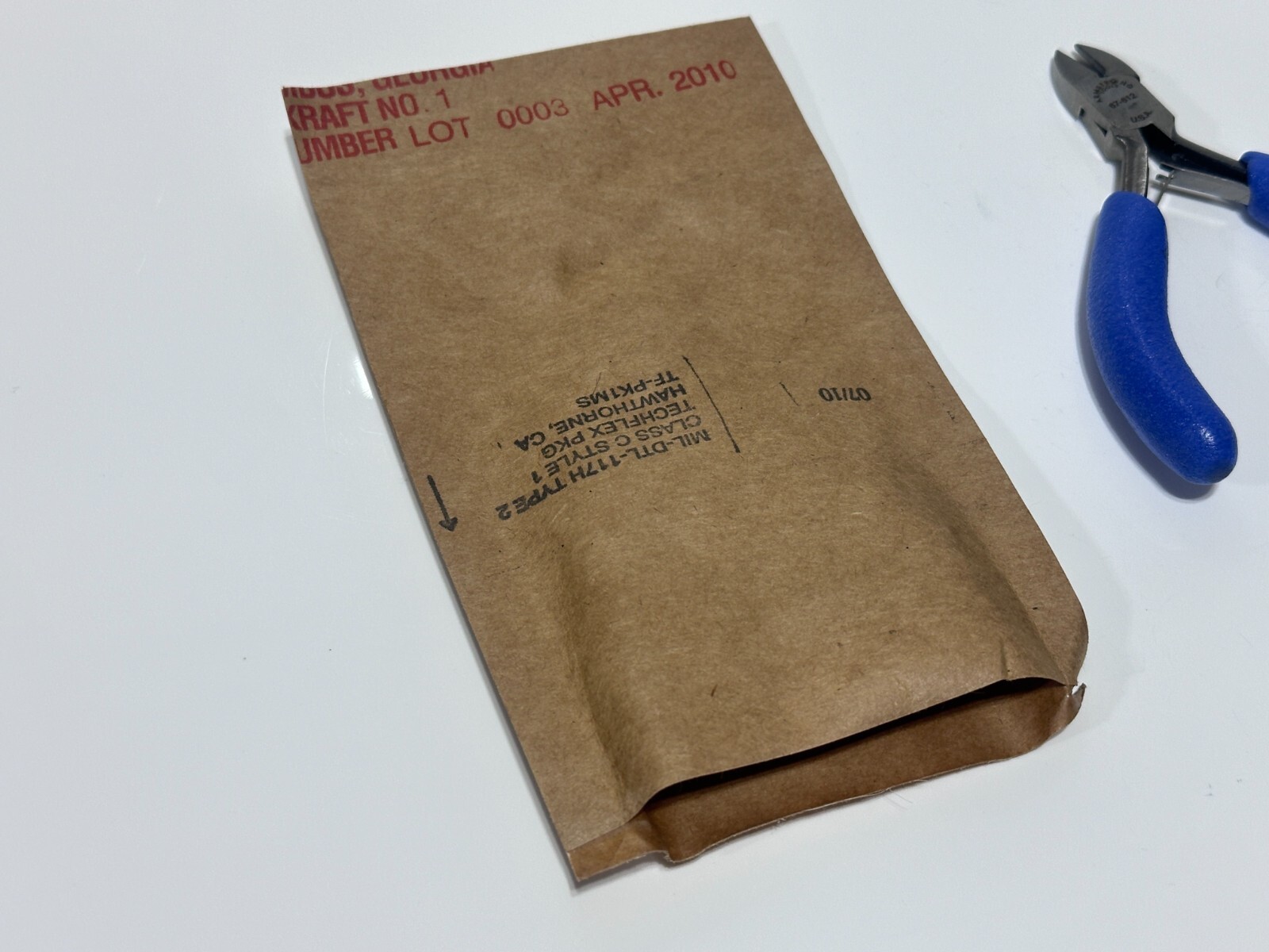 NOS Armstrong Tools USA Mini Blue CUSHION GRIP Diagonal Cutters Pliers, ESD Safe