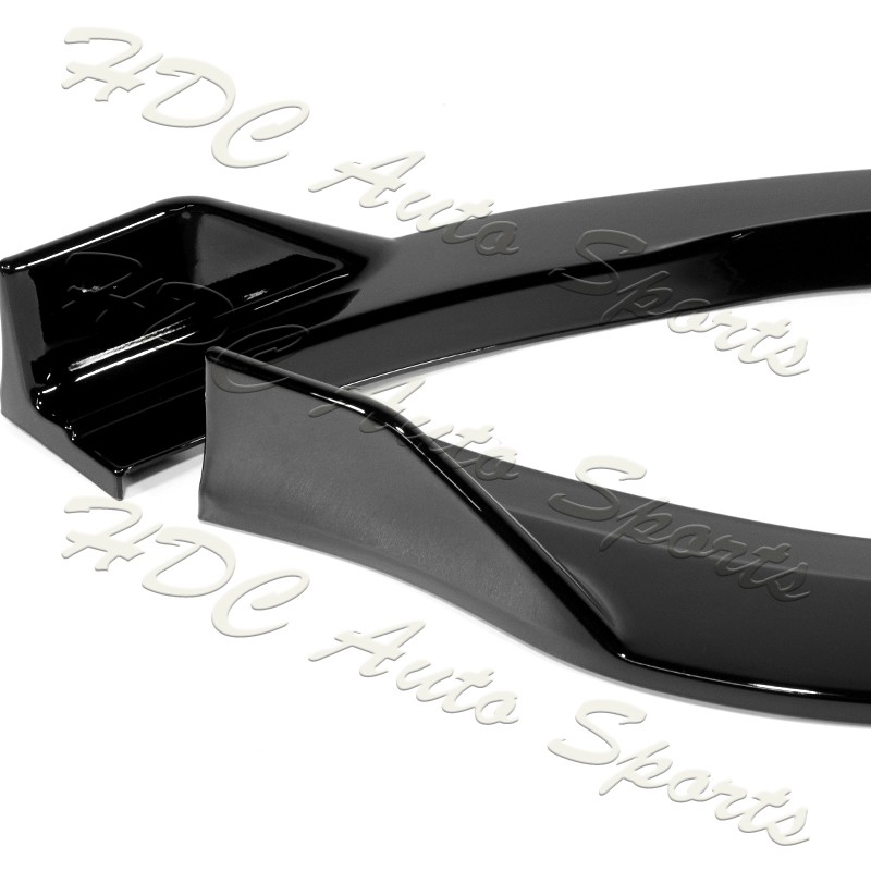 For 2021-2024 Kia K5 GT-Line STP-Style Painted Black Front Bumper Spoiler Lip