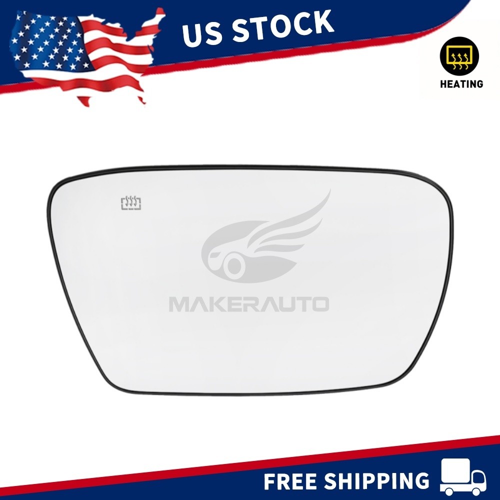 Driver Left Side Mirror Glass Heated for Jeep Grand Cherokee 2005-2010 5142875AA