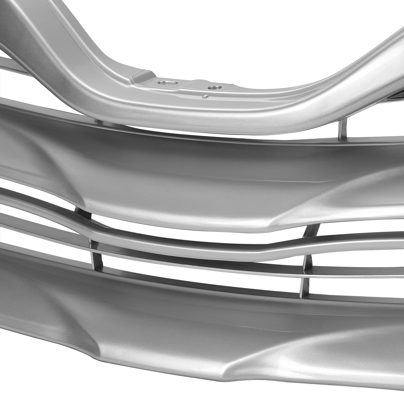 ABS Silver Front Upper Grille Grill Fits Toyota Venza 2013 2014 2015 2016
