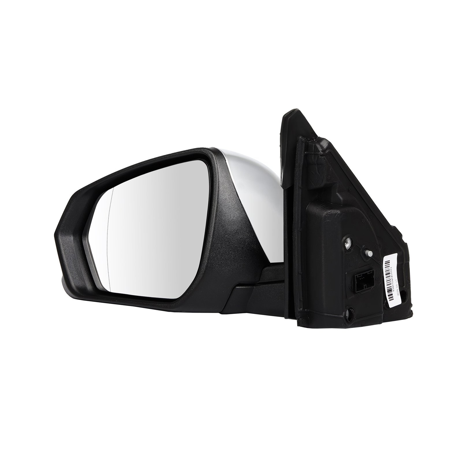 Manual Fold For 2018 2019-2021 Chevrolet Equinox Chrome Driver Left Side Mirror