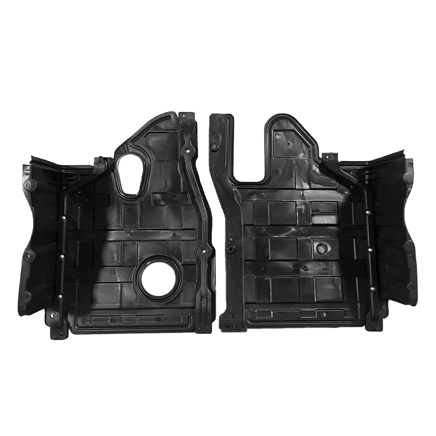 Pair Under Engine Splash Shield Right & Left For 2.4L Sonata 11-14 Optima 11-15