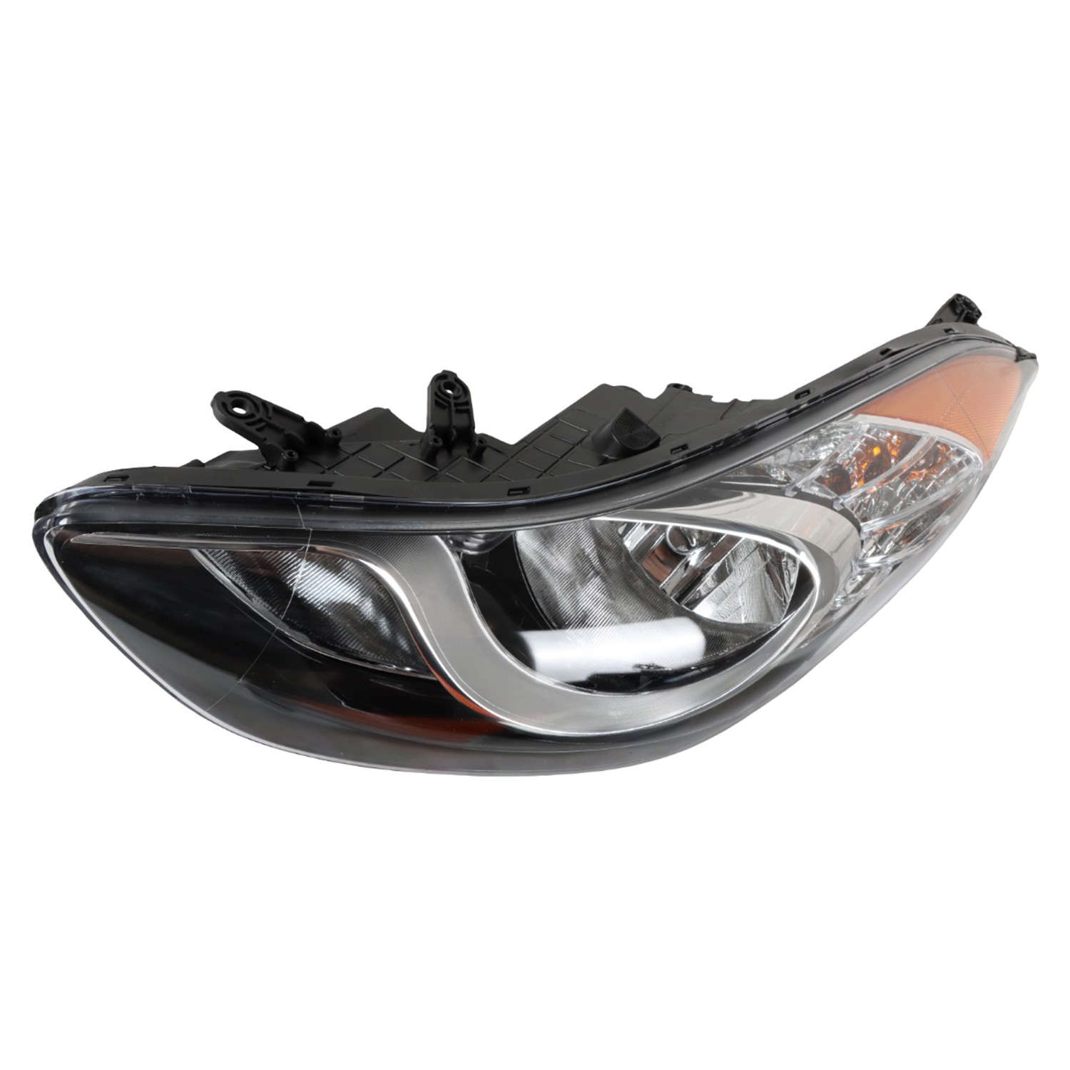 1 Pair Headlights Headlamp For 2011-2013 Hyundai Elantra HY2503161, HY2502161