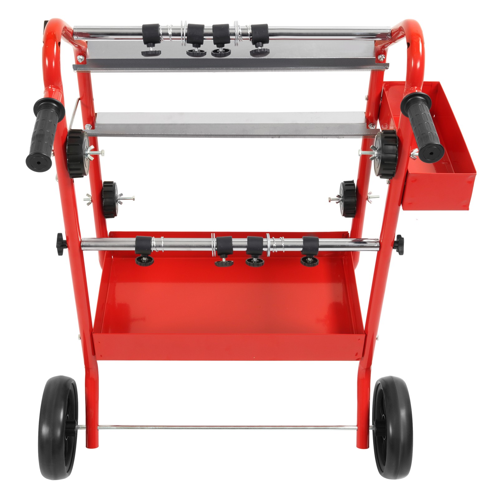 18″ Mobile Multi-Roll Masking Machine Dispenser w/ 2 Paper Bars for Auto Body