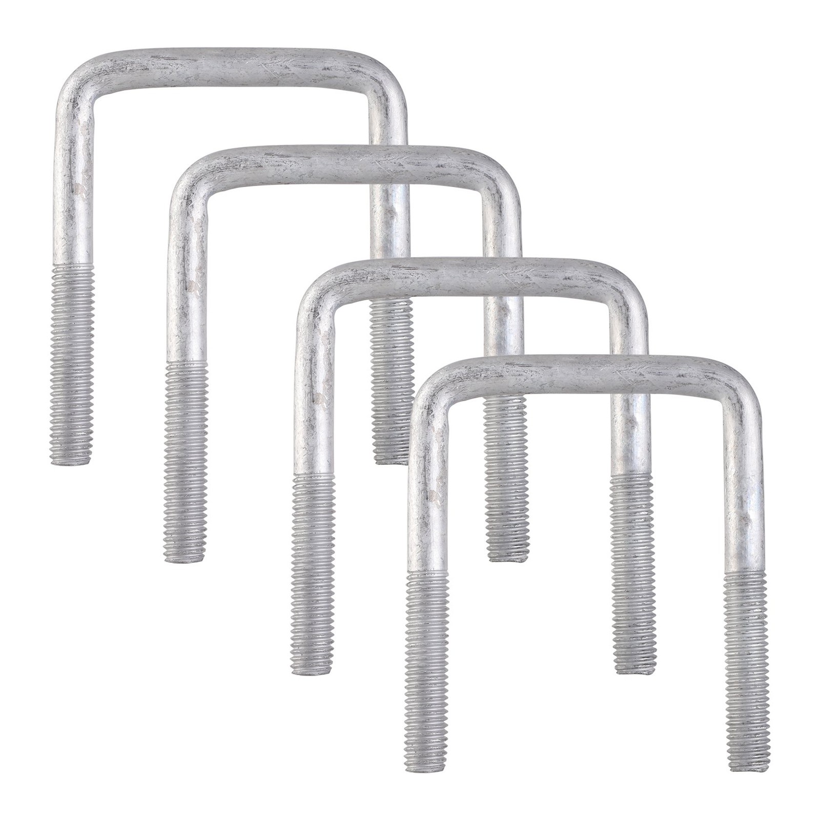 4 Pack 10″ Galvanized Swivel Top Bunk Bracket Kit For Boat Trailer 1.5×3、2×3、3×3