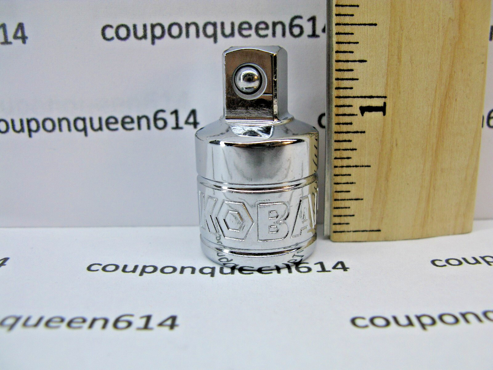 Kobalt 337343 1/2″ Female to 3/8″ Male Socket Adapter – Brand New