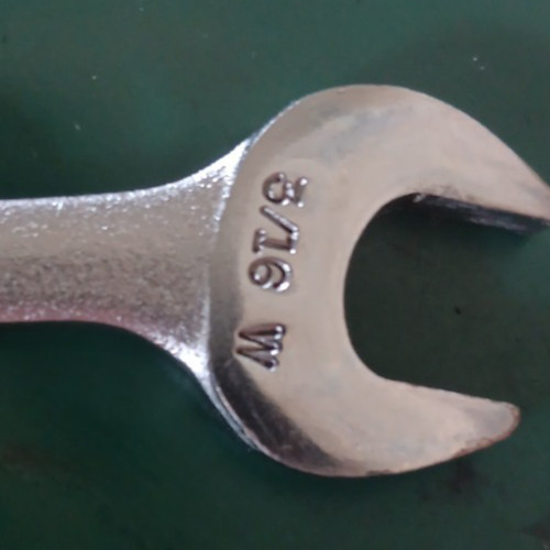Craftsman 4368 British Standard Whitworth Open End Wrench Set Missing One