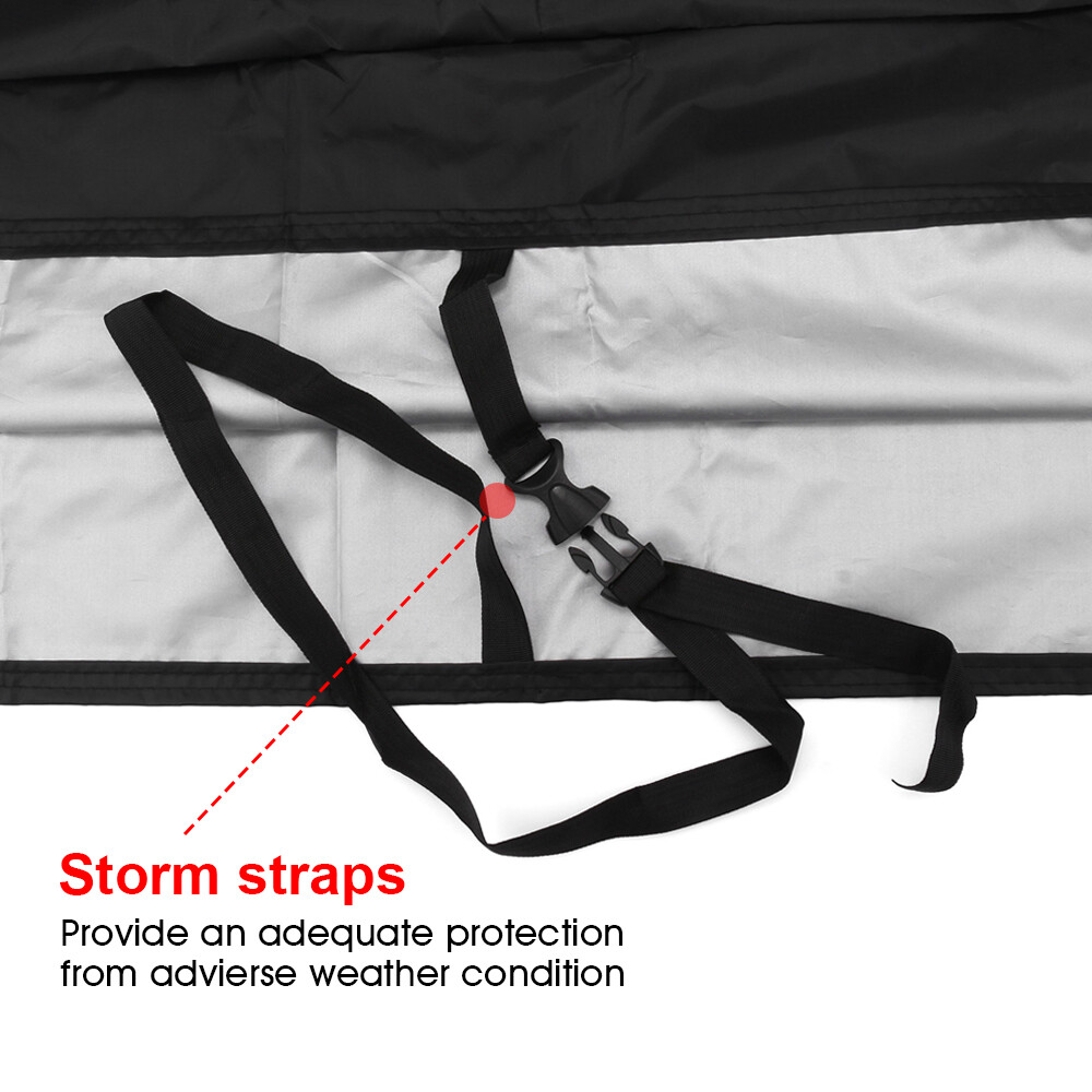 Waterproof ATV Quad Bike Cover Protector for Yamaha Grizzly 350 400 450 550 660