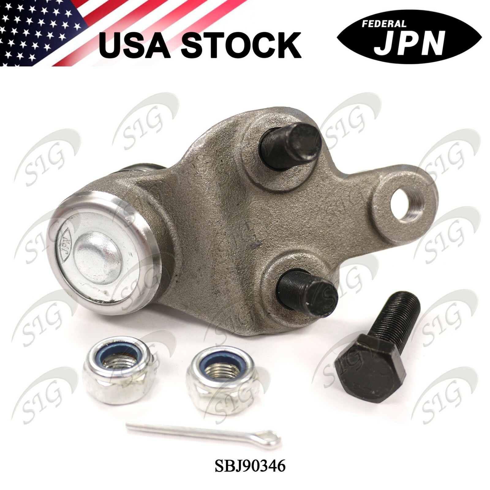 Front Left & Right Lower Suspension Ball Joints for Toyota Sienna 2004-2010 2Pc