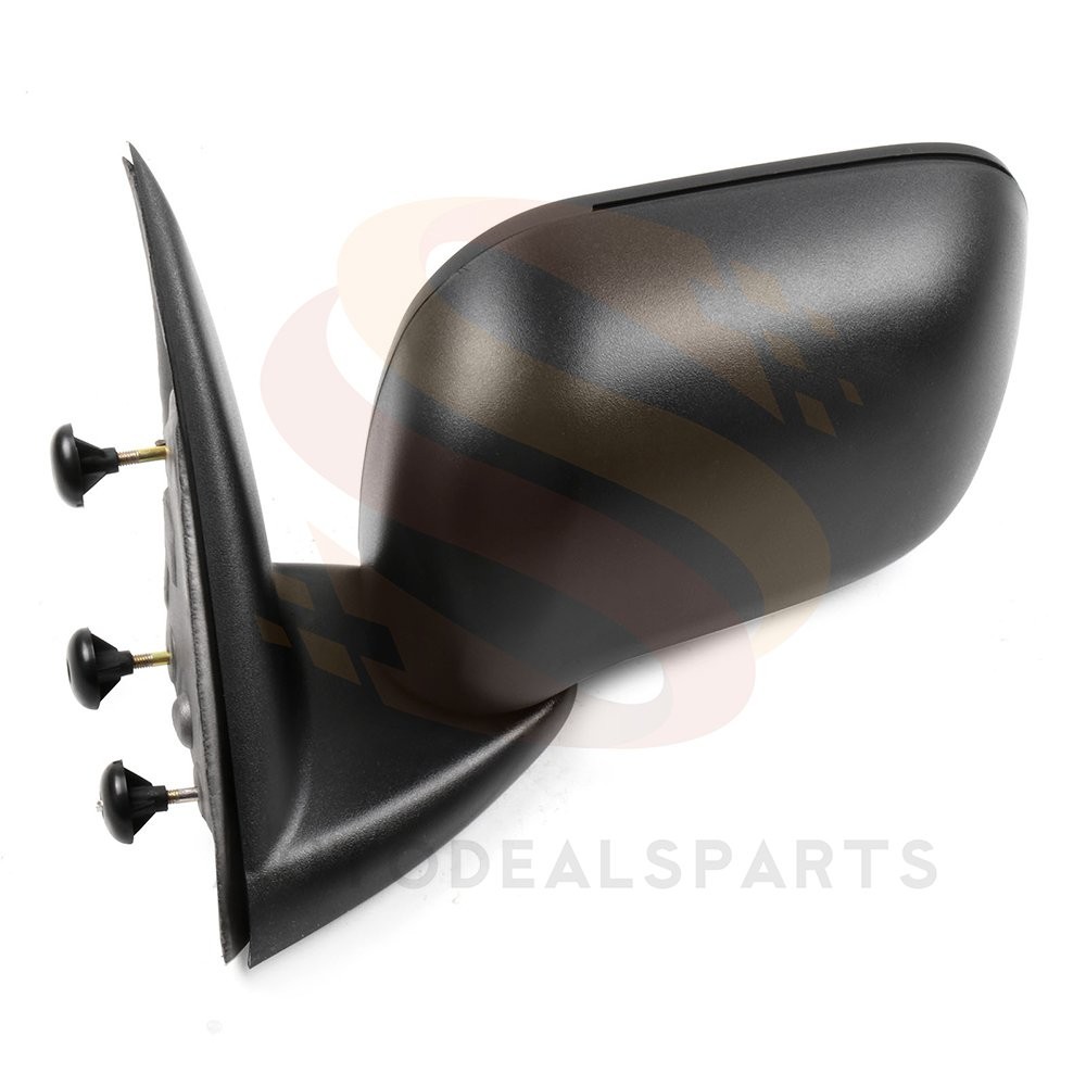 View Mirror Compatible With 2005-2011 Dodge Dakota Left Side Manual Fold Black