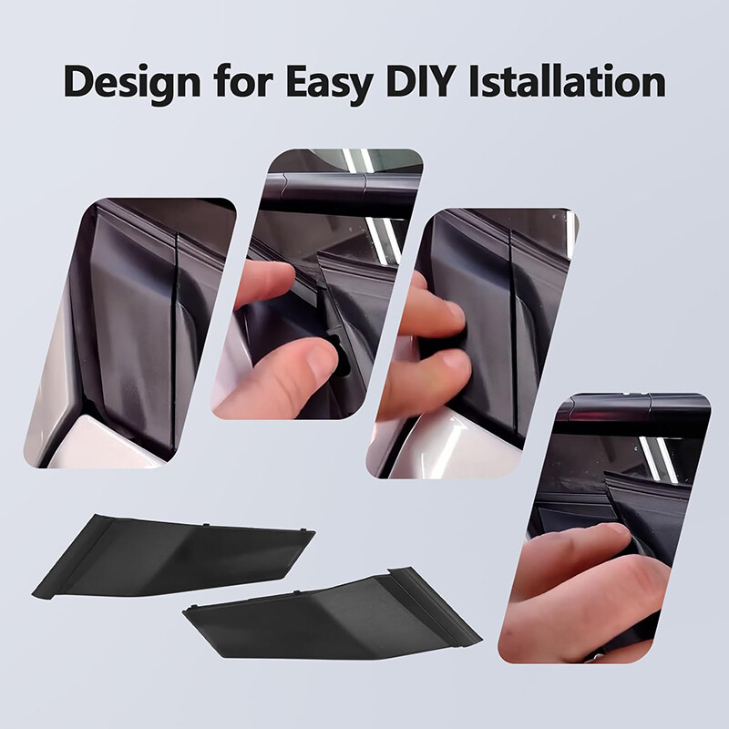 1 Pair Front Windshield Wiper Side Cowl Cover Trim For 2014-2019 Toyota Corolla