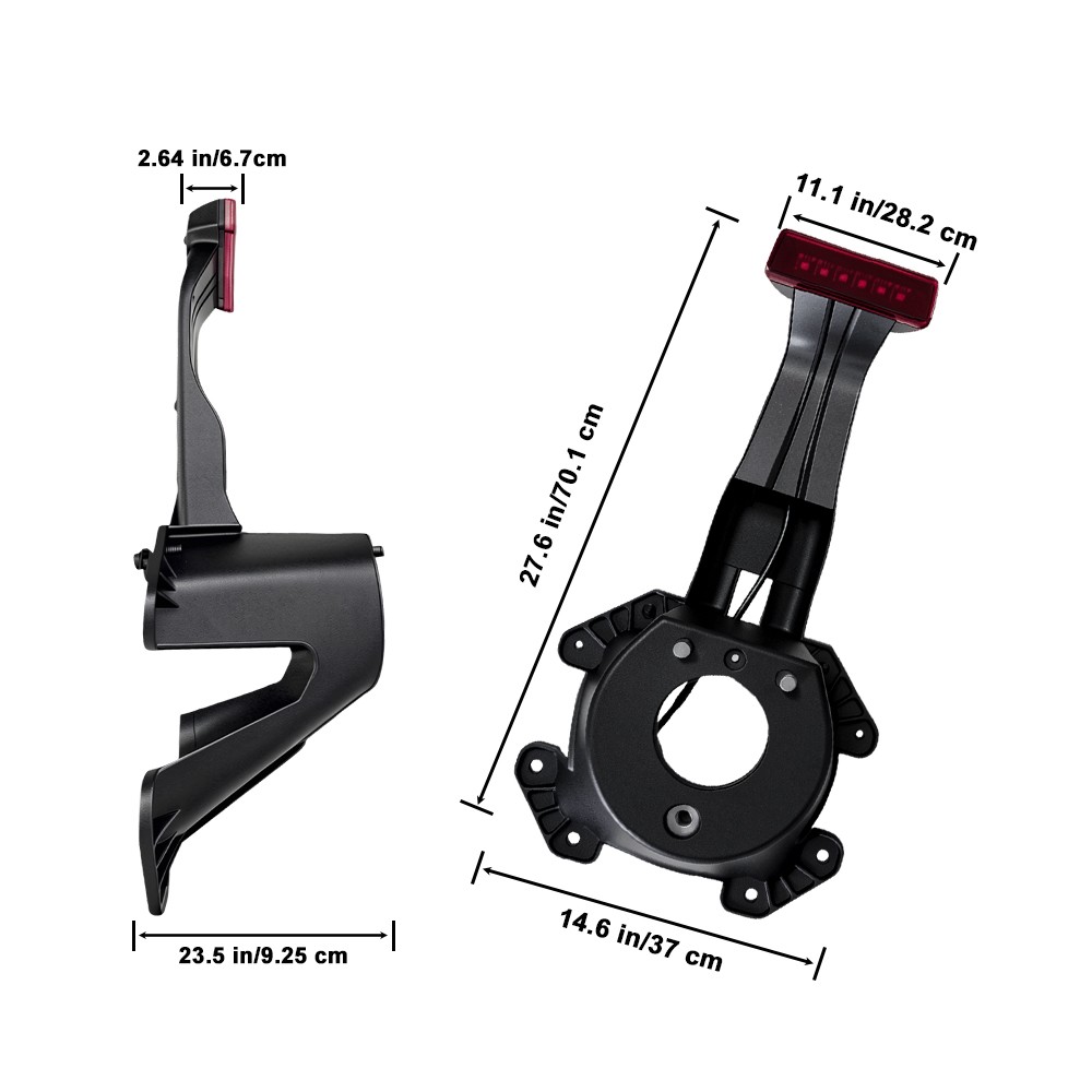 Rear Spare Tire Holder Mount Bracket For 07-18 Jeep Wrangler Support Mount